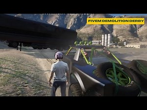 Fivem Demolition Derby | Interior & map for Roleplay | Tebex MLO