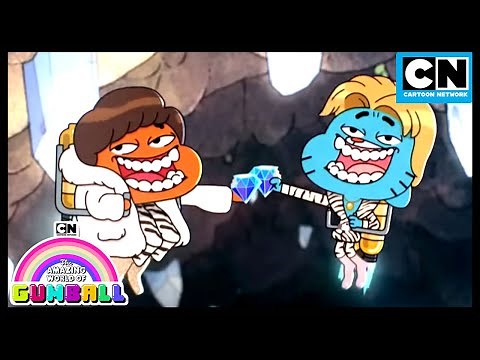 Diamonds for Dinner? Gumball & Darwin Are Millionaires | Gumball - The Saint | Cartoon Network