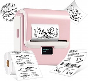 ORGSTA T003 etikettendrucker selbstklebend etikettiergerät Bluetooth & USB 2200 mAh etikettiermaschinen 50 mm/s beschriftungsgerät ettikettiergeraet 20 mm-80 mmlabel Printer Sticker Maker