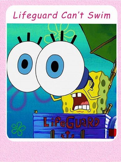 SpongeBob's Lifeguard Dream: Can He Swim?