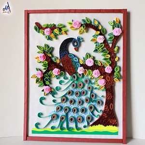 6.7K views · 584 reactions | Colorful... DIY Room Decor || DIY Paper Craft Projects #PaperQuilling​ #RoomDecor​ #PaperCraft | Hetal's Art - Creation | Facebook