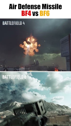 BF6 vs BF4: Which Air Defense Missile is Better? #Battlefield6 #BF6 #BF4