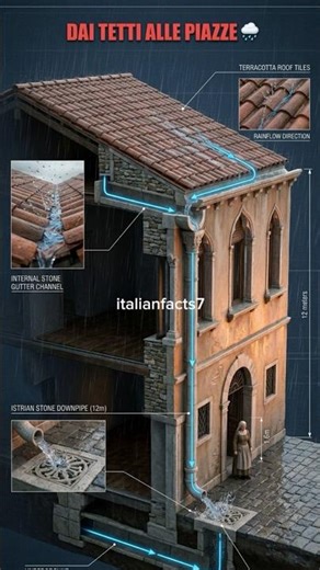 Venezia beveva la pioggia — 600 pozzi nascosti sotto la città 😱💧 | #italianfacts
