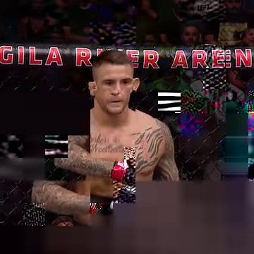 When two of the biggest punchers at 155lbs met! Dustin Poirier vs Justin Gaethje 👊 | UFC