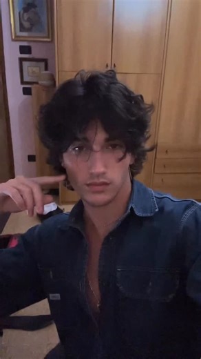 florian iws on Instagram: "Dirty ahh room - - - #model #asian #hair #wolfcut #skincare #floriandoa"