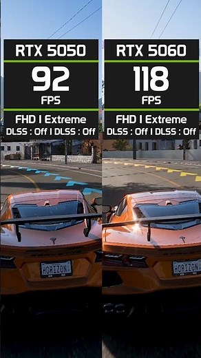 RTX 5050 vs 5060 Benchmark - which one wins? #pcgaming