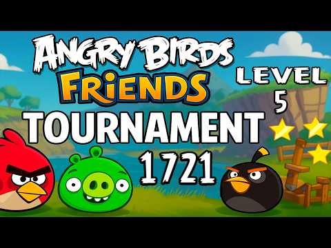 Angry Birds Friends Level 5 Tournament 1721 - MAX SCORE Strategy (23.03.2026) Power-Ups