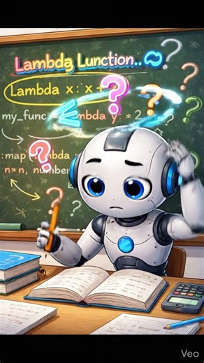 Ai baby explain the lambda function#codinglife #ai #lambdafunction #aibaby