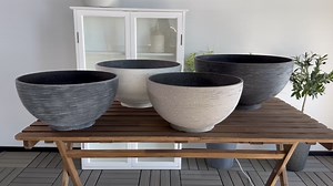 Plastic Plant Pots Outdoor Garden Large Bowl Lotus Flower Pot Home Decoration Items Planter Vases Indoor