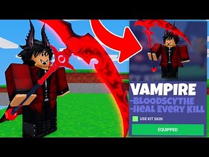 I Became the VAMPIRE KIT in Roblox BedWars...
