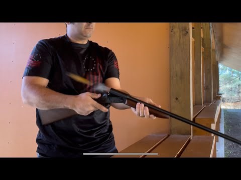 At the Range with the Harrington and Richardson 088 20 gauge shotgun. It’s so simple, and reliable!