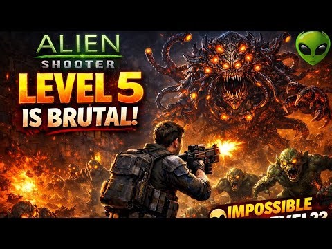 This Level 5 Will Shock You 😳 Alien Shooter Gameplay
