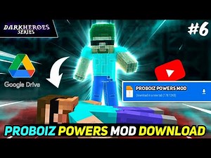 ‪@ProBoiz95‬ MAGICAL POWERS MOD | PROBOIZ NEW POWER MOD FOR MCPE 🔥