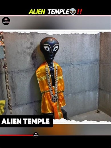 Alien Temple😱!!#shorts