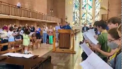 738 reactions · 131 shares | The LSM community sings Luther's Morning Prayer for the first time this summer at Opening Convocation. Led by Cantor Chad Fothergill. LSM commissioned this beautiful work by Carl Schalk in 2009. | Lutheran Summer Music (LSM) | Facebook