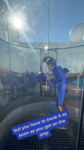 This is How To Get A Free Flight on the iFly Skydiving on Royal Caribbean