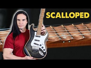 Scalloped Fretboards get a REBOOT! (Halo Guitars Clarus)