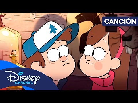 GRAVITY FALLS: Canción intro 🎶🎤 | CANCIÓN | ‪@disneychannelES‬