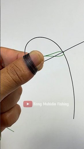 Best Fishing knot Braid to Mono Very smoot #fishing #bestfishingknot #tutorial