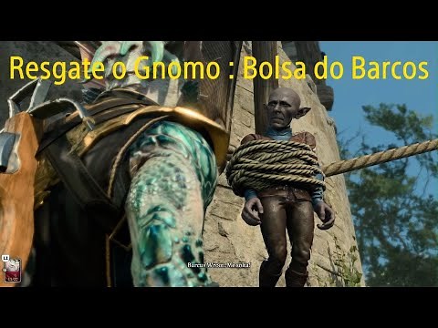 Baldur's Gate 3 : Resgate o Gnomo : Localizacão da Bolsa do Barcus