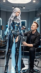 61K views · 630 reactions | Robots in future will cut hair #robot #robots | Future Technology News York | Facebook