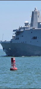197K views · 4.3K reactions | USS New York (LPD-21) San Antonio-class amphibious transport dock | Richard LeBel | Facebook