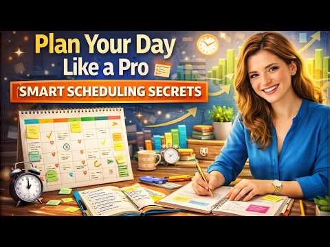 ✅Smart Planning and Scheduling Secrets for Maximum Productivity!