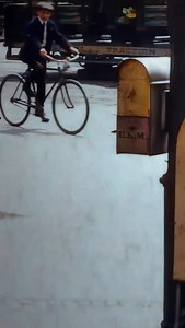 64K views · 6.2K reactions | Restored footage from 1903 of a United States Postal Oﬃce mailman collects mail from two mailboxes in Washington, D.C. Footage frame rate increased, upscaled and “colorized” by HistoryColored using AI technology. Footage originally from: Collecting mail, U.S.P .O., Library of Congress, Public Domain #history #post #mailman #washingtondc #historicalfootage | History in Color | Facebook