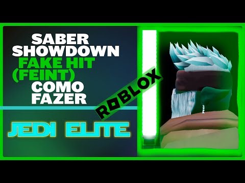 Saber Showdown Roblox - Fake Hit (Feint)