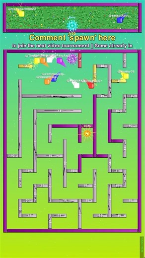 ViewerLabyrinth_Intro_Ep2 #squareracegame #bouncingsquare