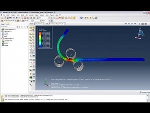 Abaqus : Circle Rolling a steel plate