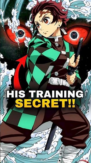 The Secret Origin of Tanjiro’s Rock Training! Demon Slayer Explained #shorts #demonslayer