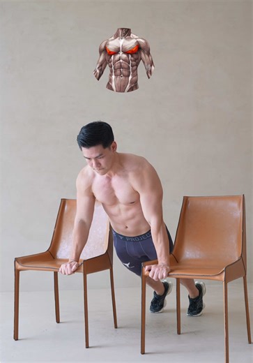 Effective Chest Day Workout with Just a Chair