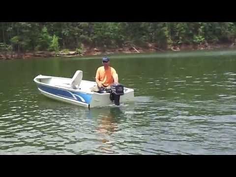 Modified 14' Aluminum V Hull Jon Boat