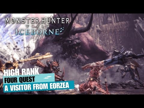 Monster Hunter World Iceborn | High Rank | Four | 9 Stars | A visitor from Eorzea