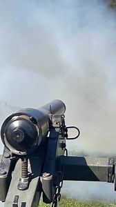 Big Bird (Parrot Rifle) in slo mo. Before the comments start about friction primers. This gun is being used in a Live Fire competition. In Artillery competitions we aren't "portraying" civil war artillery. We are shooting for score. Quills were also used during the war and are much more cost effective. 1.50-3.00 per friction primer vs. .02 (maybe) for a quill and as much as these guns get used for live shooting those costs add up. Plus friction primers (depending on the gun) offer no benefit to 