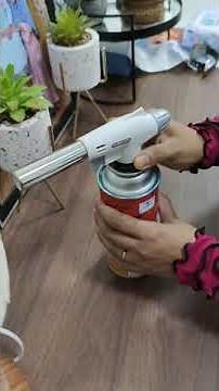 Gas Torch Butene Cartridge #how to install