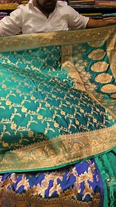 135K views · 1K reactions | Presenting a exquite double threadweave handwork work value addition sarees !!! # #BanarasiNiketan #banarasiniketanshyambazar | Banarasi Niketan | Facebook