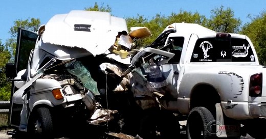 13 killed after truck crashes into church bus