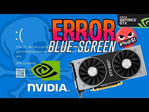 ⚠️ ERROR ❌ GRAPHICS - Nvidia GeForce GTX 1660TI on Windows 10 / BLUE SCREEN 🔷 BSOD