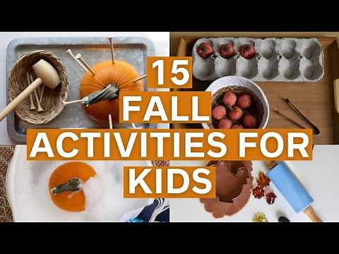 MEANINGFUL FALL ACTIVITIES FOR KIDS | Montessori Autumn Activities