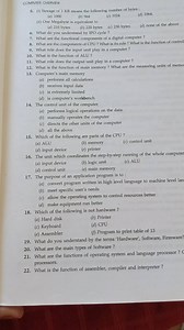 The control unit of the computer