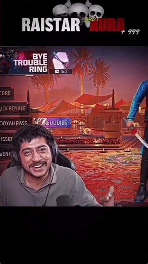 raistar aura 🗣️☠️💀 #lyunaff #freefire #raistar