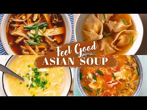 4 FEEL-GOOD Asian Soup Recipes | Marion's Kitchen