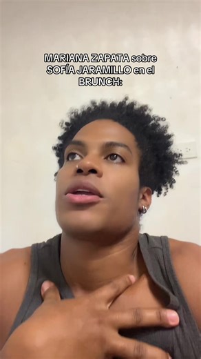 Mariana Zapata sobre Sofía Jaramillo en el Brunch