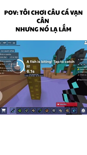 POV : Chơi câu cá vạn cân nhưng nó lạ lắm #memes#funny#caucavancan#bloxd#vntrung_youtube#memeshorts