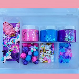 Unicorn Birthday Play Dough Sensory Kit, Toddler Gift - Etsy Australia