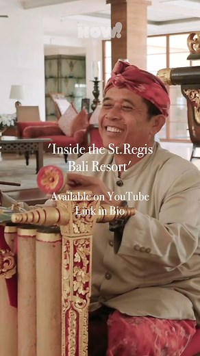 The St. Regis Bali Resort is one of the most exqusite destinations in Bali, inviting luxury holidaymakers into a one-of-a-kind beachfront escape on the shores of Nusa Dua. NOW! Bali Magazine Editor, Eddy Speirs, takes you for a full tour around the property, into the St.Regis Bali’s premium One-Bedroom Strand Villa, a visit to the renowned Kayuputi restaurant, and experiences the personalised services that define this international hotel brand. Most significantly, St. Regis Hotels & Resorts is k