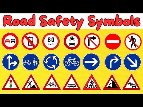 Road Signs & Symbols for Kids | The Most Important Safety Symbols You Need to Know