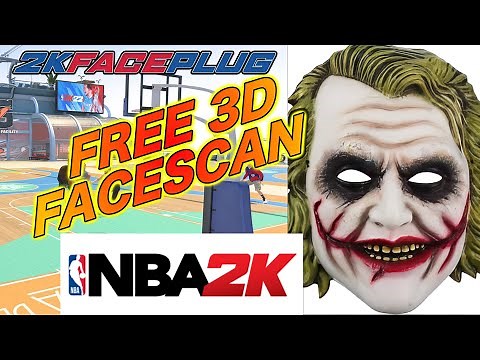 *FREE* ORIGINAL JOKER 3D FACE SCAN *ALL 2K VERSIONS*